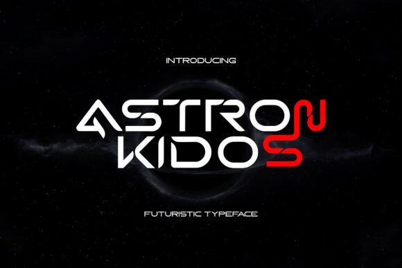 Astron Kidos: A Futuristic Display Font for Modern Branding