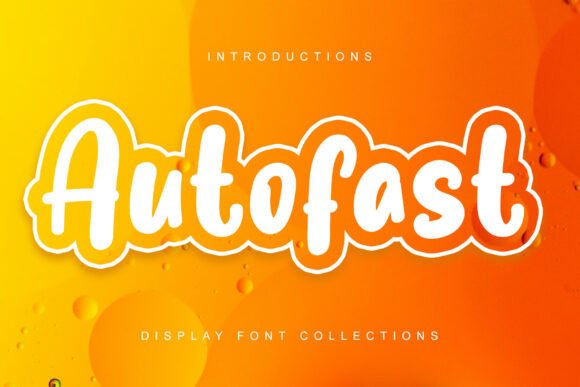 Autofast Font for Creative Brands