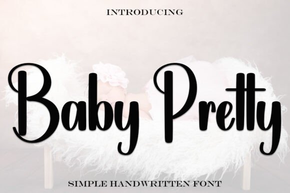 Baby Pretty Font for Elegant Branding
