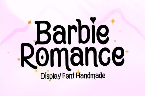 Barbie Romance Font for Creative Projects
