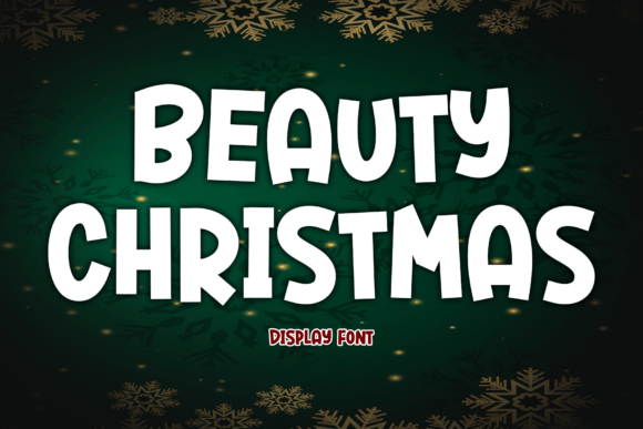Beauty Christmas: A Display Script Font for Editorial Elegance