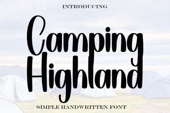 Camping Highland Font
