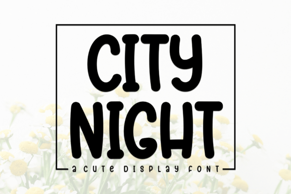 City Night: A Handwritten Font for Editorial Design and Branding