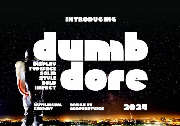 Dumbdore: A Bold Font for Modern Campaigns