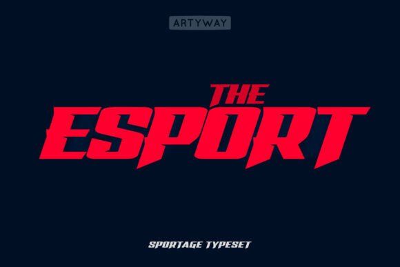 Esport Font: Bold and Branded