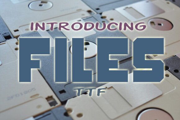 Files Font for Web Design