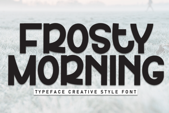 Frosty Morning: A Handwritten Display Font for Charming Brands