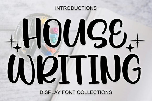 House Writing Font Brings Elegant Hand Lettering to Handmade Products
