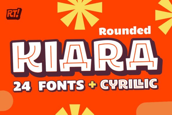 Kiara Rounded: A Whimsical Display Font for Digital Branding