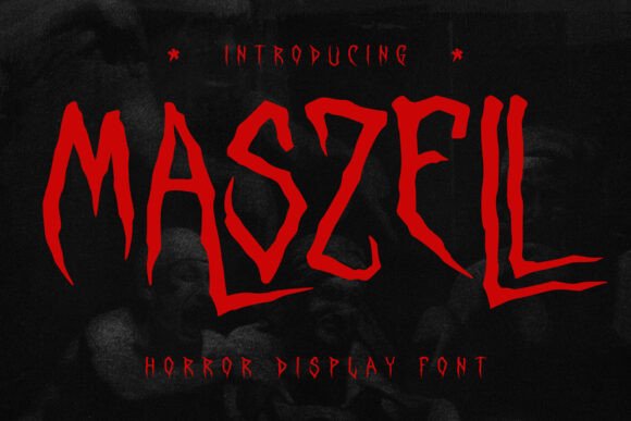 Maszell: A Spooky Font for Bold Campaigns
