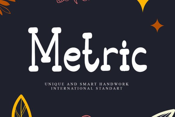 Metric: A Handwritten Display Font for Elegant Web Design
