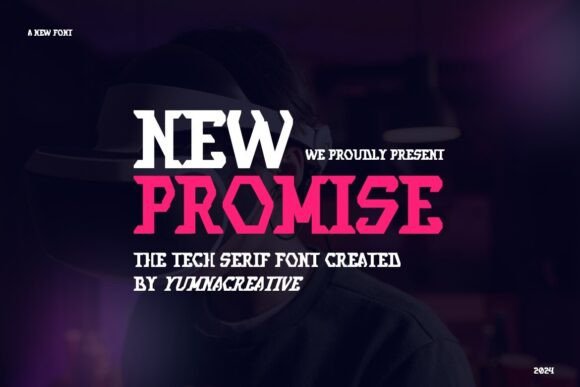 New Promise Tech Serif: A Modern Display Font for Digital Marketing