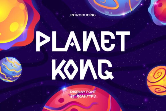 Planet Kong Font for Creative Brands