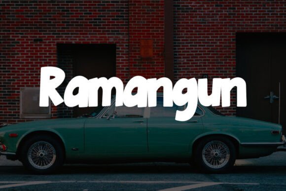 Ramangun Font: Artistic Design for Every Project