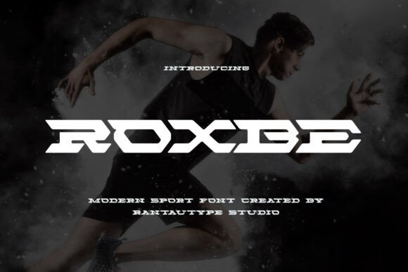 Roxbe: A Premium Display Font for Bold Modern Design