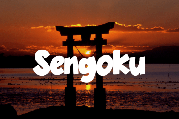 Sengoku Font for Editorial Design