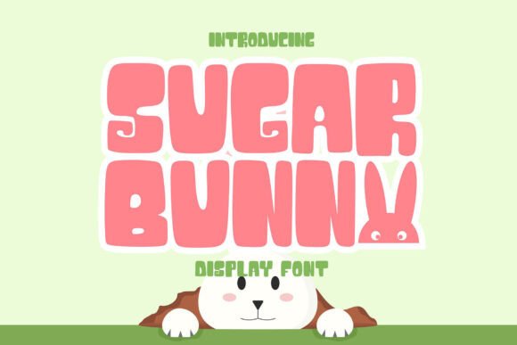 Sugar Bunny Display Font for Playful Web Design